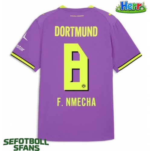 Borussia Dortmund Felix Nmecha #8 Tredje Tröja 2026-27 Kortärmad
